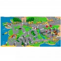 Tapis de jeu "Course Cycliste" + 3 cyclistes - Norev