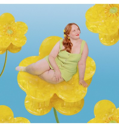 Petite Pince à cheveux Bouton d'or - Coucou Suzette