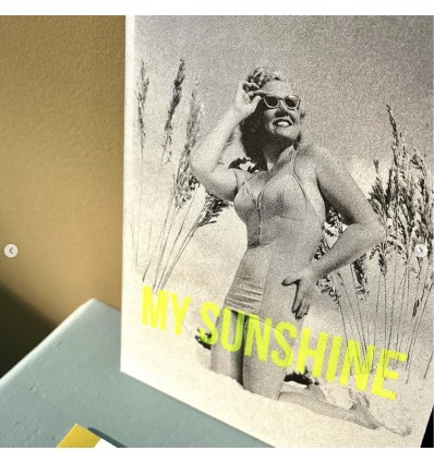 Carte vintage "Sunshine" - Atelier Kencre