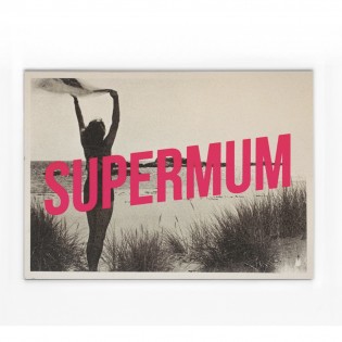 Carte vintage "Supermum" - Atelier Kencre 2