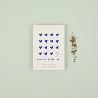 Graines à planter "Papa tu es le meilleur !" - La Fabrique à Sachets