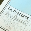 Carte de Bretagne - Pappus Editions
