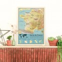 Carte de France - Pappus Editions