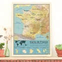 Carte de France - Pappus Editions