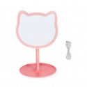 Miroir sur pied lumineux Chat - Legami
