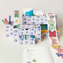 Papier cadeau renoncule campanule bleues - Rico Design