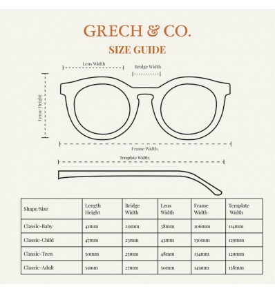 Lunettes de soleil rose "Sunset" - Grech & Co