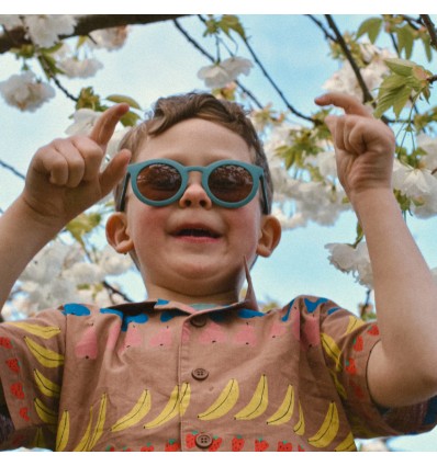 Lunettes de soleil Bleu "Deser Tea" - Grech & Co