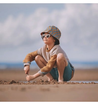 Lunettes de soleil Blanc "Atlas" - Grech & Co