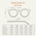 Lunettes de soleil Blanc "Atlas" - Grech & Co