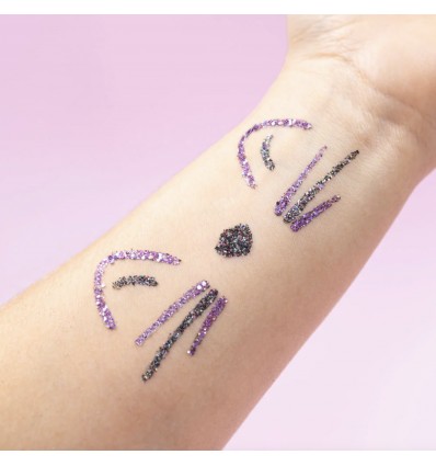 Pochoir chat - Sisi la paillette