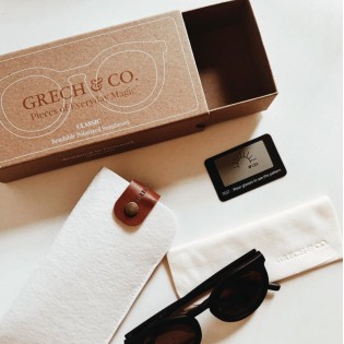 Lunettes de soleil Wayfarer Fog - Grech & Co 2