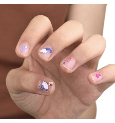 Autocollants pour ongles Bisounours