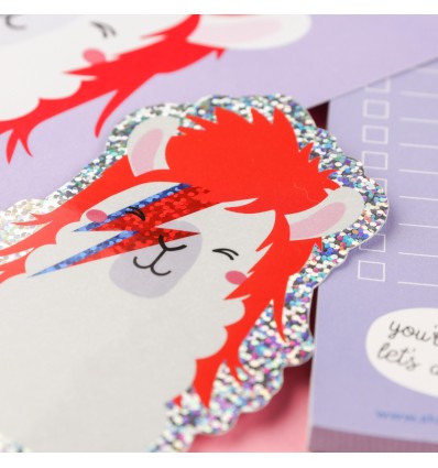 Autocollant lama David Bowie