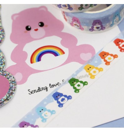 Masking tape Bisounours assis - Studio Inktvis