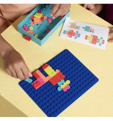 Silipop bleu – Jeu créatif mosaïque à clipser - Super petit