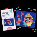 Silipop bleu – Jeu créatif mosaïque à clipser - Super petit