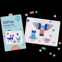 Silipop blanc – Jeu créatif mosaïque à clipser - Super petit