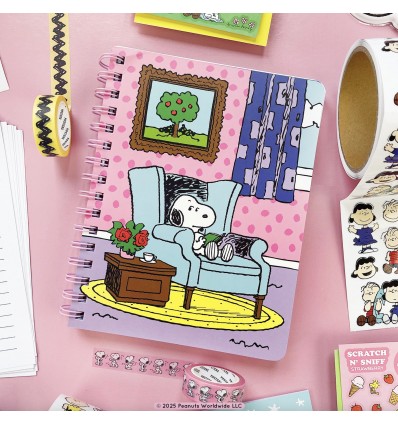 Cahier spirale Snoopy - Pipsticks