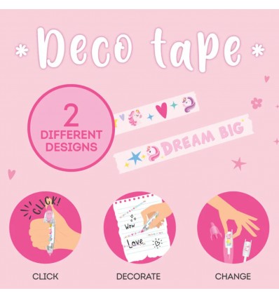 Stylo ruban décoratif Licorne - Legami