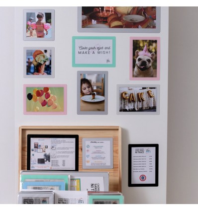 Cadre photo A5 Candy Rose - Slimpyx