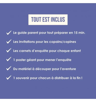 Kit animation anniversaire "La Magie"  - En Cavale