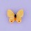 Barrette Papillon jaune - Coucou Suzette