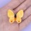 Barrette Papillon jaune - Coucou Suzette