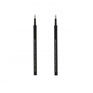 Set de 2 recharges pour stylo lovely friends noir - Legami