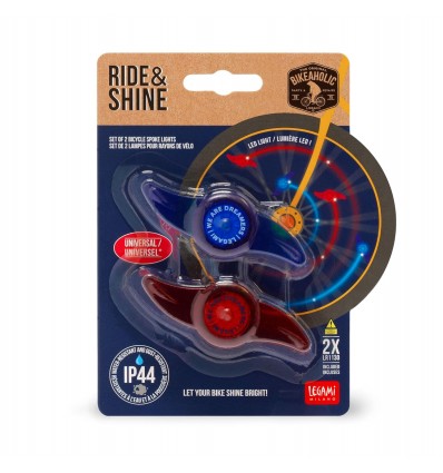 2 Clips Leds Space pour Vélo - Legami