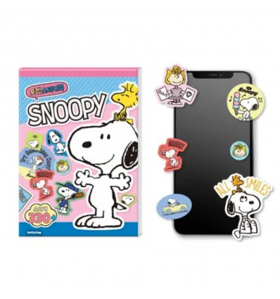 Livre d'autocollants Snoopy