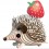 Eugy puzzle Hérisson 3D en carton