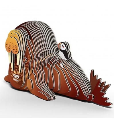 Eugy puzzle Morse 3D en carton