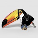 Eugy puzzle Toucan 3D en carton