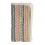 Couverture en tricot multicolore