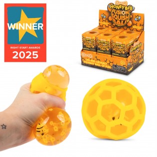 Balle anti-stress abeille - One For Fun