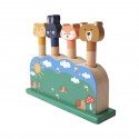 Animaux pop-up en bois