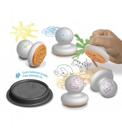 Mes premiers tampons Savane - Crea Lign'