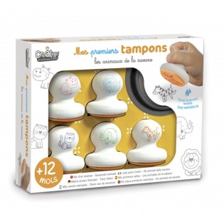 Mes premiers tampons Savane - Crea Lign'