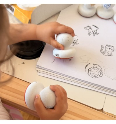 Mes premiers tampons Savane - Crea Lign'