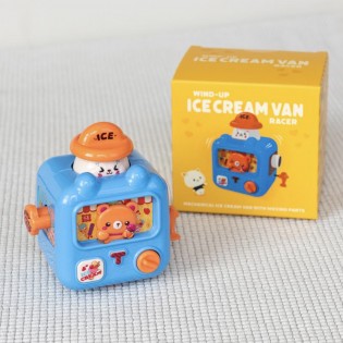 Camion à glace à remonter Bleu - Rex
