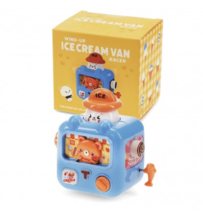 Camion à glace à remonter Bleu - Rex