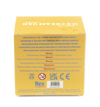 Camion à glace à remonter Bleu - Rex