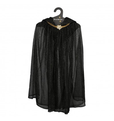 Cape pailletée noire - Rex London