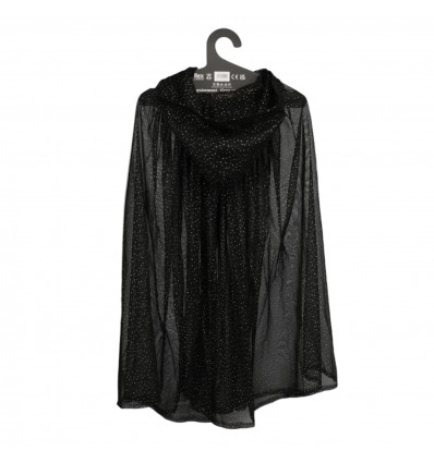 Cape pailletée noire - Rex London