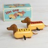 Duo de chiens hot-dog à remonter - Rex