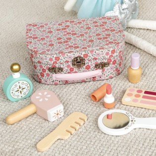 Coffret de maquillage en bois - Rex London