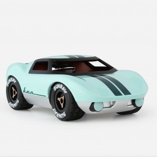Voiture Ken Parton turquoise - Playforever