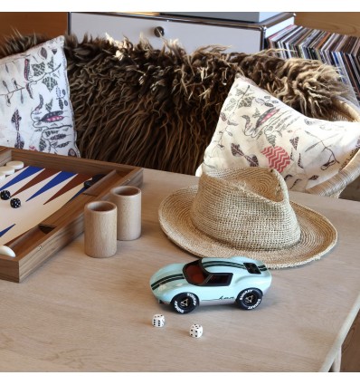 Voiture Ken Parton turquoise - Playforever