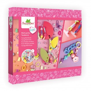 Kit créatif Multi-perles Tendances - Sycomore
